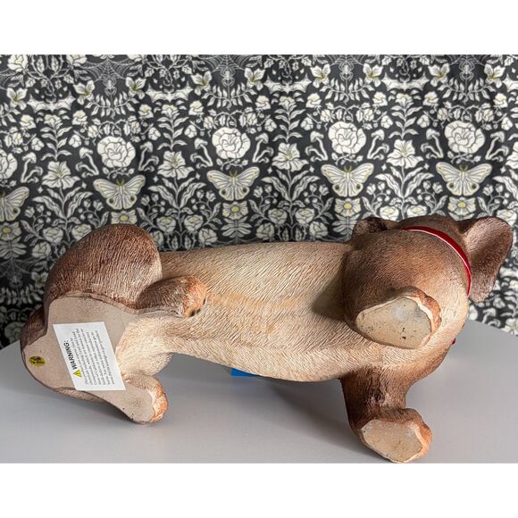 Holiday Dachshund Statue with Glasses & Bow Tie – 2026 New Year Dog, Wiener Dog - Picture 2 of 11